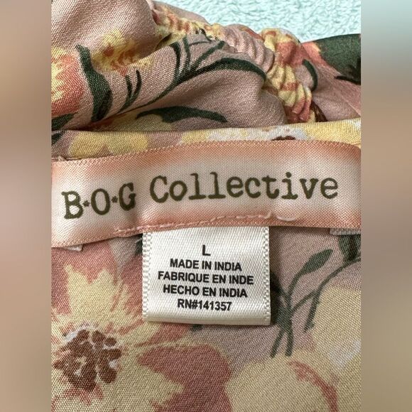 BOG Collective floral pant jumpsuit - Picture 7 of 8